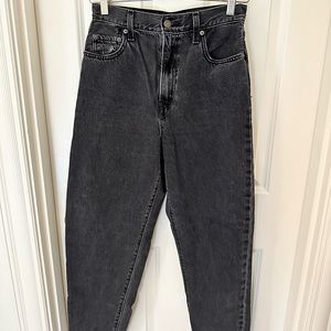 Levi’s High Loose Taper Jeans 26 Black